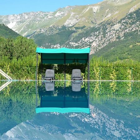 La Baita Di Pilato Montemonaco Dış mekan fotoğraf